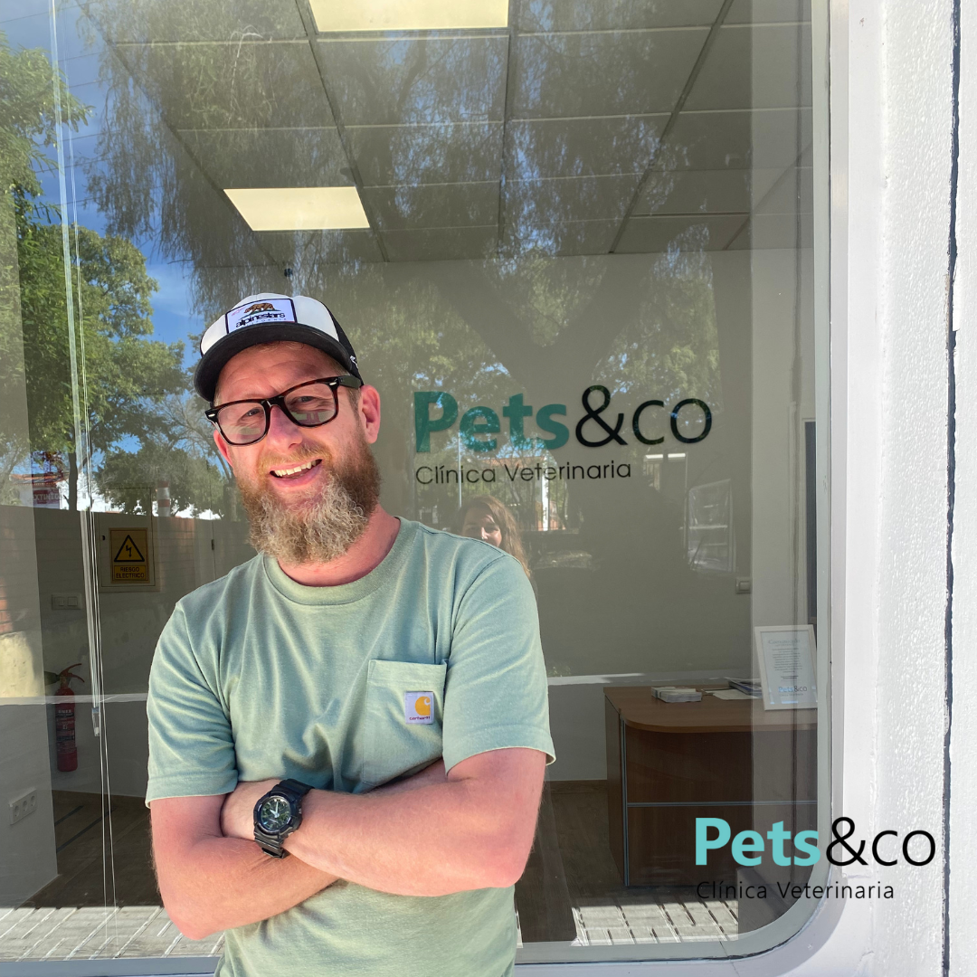 Pete, parte del equipo de Pets&Co, apoyo esencial en consulta y hospitalización